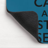 Bleib ruhig und bleib  mousepad (Ecke)