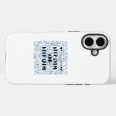 Bleib ruhig und bleib ruhig Case-Mate iPhone hülle (Rückseite (Horizontal))