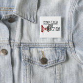 Bleib ruhig und Carney weiter Button (Beispiel)