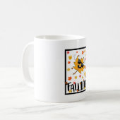 Bleib ruhig und falle um kaffeetasse (Vorderseite Links)