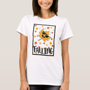 Bleib ruhig und falle um T-Shirt