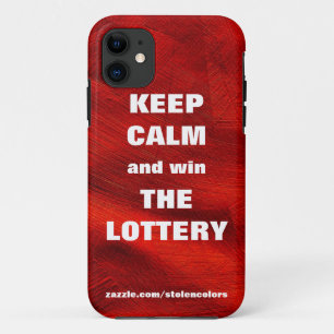 BLEIB RUHIG UND GEWINNE IM LOTTO Red Copper Case-Mate iPhone Hülle