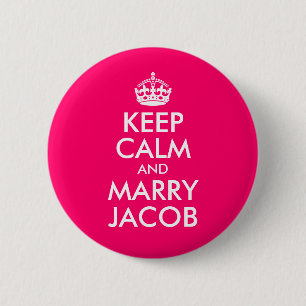 Bleib ruhig und heirate Jacob Button