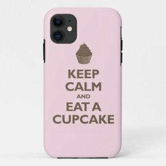 Bleib ruhig und iss einen Cupcake Case-Mate iPhone Hülle
