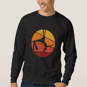 Bleib ruhig und mach Akrobatik Turner Akrobat Turn Sweatshirt