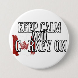 Bleib ruhig und mach weiter Carney Button