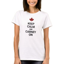 Bleib ruhig und mach weiter Carney