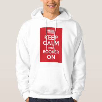 BLEIB RUHIG UND MACH WEITER, CORY BOOKER, DEMOKRAT HOODIE