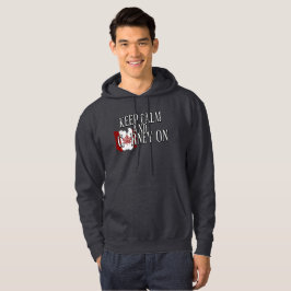 Bleib ruhig und mach weiter mit Carney Hoodie