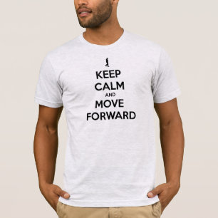 BLEIB RUHIG UND MACH WEITER T-Shirt
