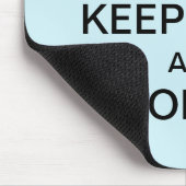 BLEIB RUHIG UND PIONIERE MOUSEPAD (Ecke)