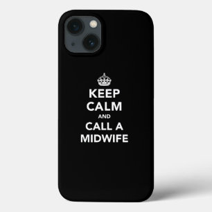 Bleib ruhig und rufe eine Hebamme Case-Mate iPhone Hülle