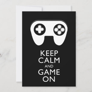BLEIB RUHIG UND SPIEL WEITER - Gamepad