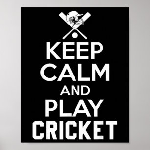 Bleib ruhig und spiele Cricket 2  Poster