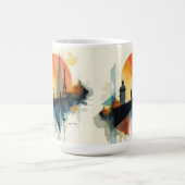 Bleib ruhig und trinke Kaffee Tasse (Mittel)