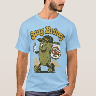 Bleib salzig: Pickle City N'at T-Shirt