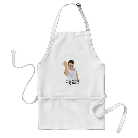 Bleib Salzig Salt Bae Lustiges Meme Schürze (Vorne)