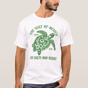 Bleib salzig und widerstehe - Golf von Mexiko T-Shirt