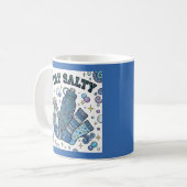 Bleib Salzige Dysautonomie/POTS Personalisierte Ta Kaffeetasse (Vorderseite Links)