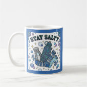Bleib Salzige Dysautonomie/POTS Personalisierte Ta Kaffeetasse (Links)