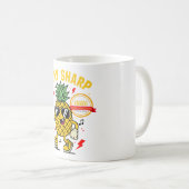 Bleib scharf kaffeetasse (VorderseiteRechts)