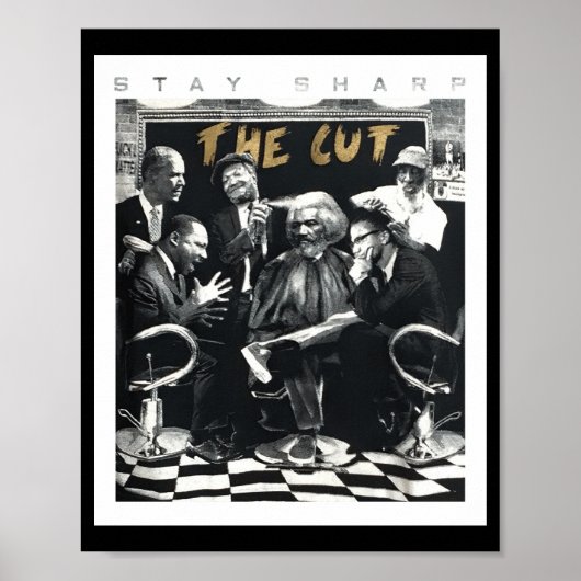Bleib scharf The Cut African Pride Poster (Vorne)