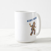 Bleib seltsam, alte Mann Tie Dye Kaffeetasse (VorderseiteRechts)