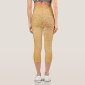 Bleib seltsam capri leggings (Rückseite)