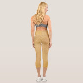 Bleib seltsam capri leggings (Rückseite)