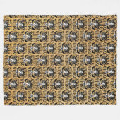Bleib seltsam fleecedecke (Vorderseite (Horizontal))
