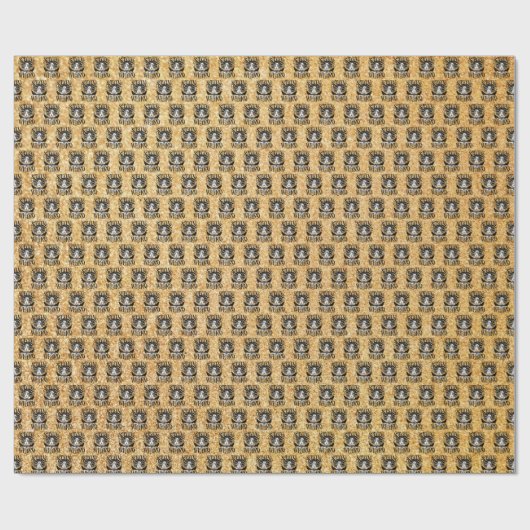 Bleib seltsam geschenkpapier (Flach)