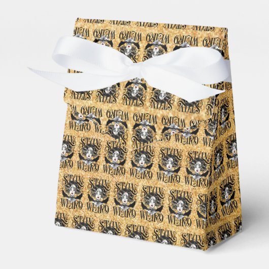 Bleib seltsam geschenkschachtel (Vorderseite)
