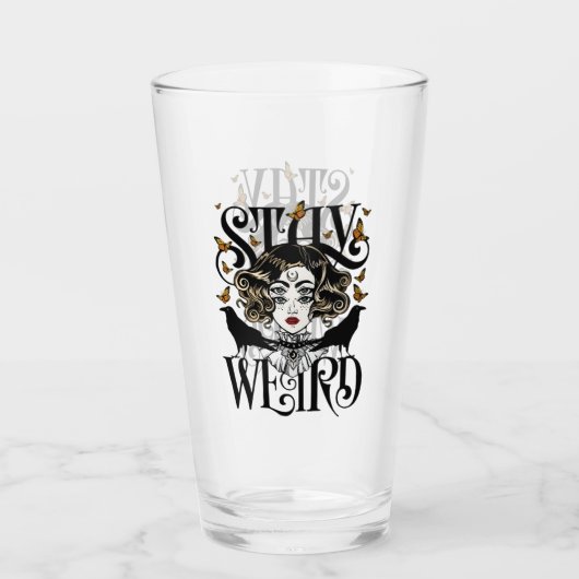 Bleib seltsam glas (Vorderseite)