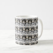 Bleib seltsam kaffeetasse (VorderseiteRechts)