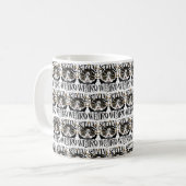 Bleib seltsam kaffeetasse (Vorderseite Links)