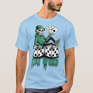 Bleib seltsam – Retro 90er Vintage T-Shirt