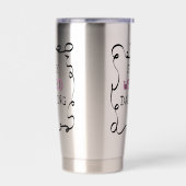 Bleib seltsam, Schatz Thermobecher (Links)