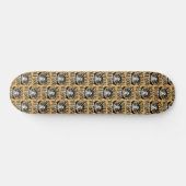 Bleib seltsam skateboard (Horizontal)