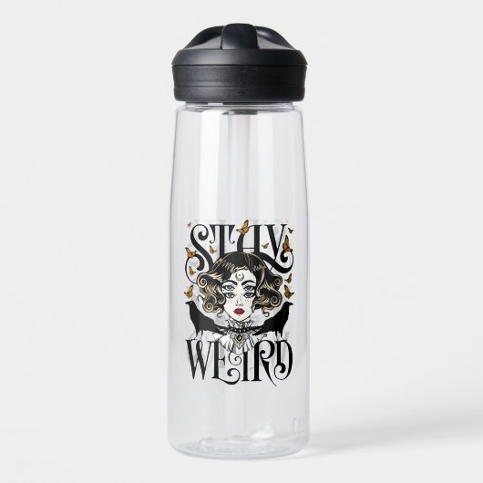 Bleib seltsam trinkflasche (Vorne)