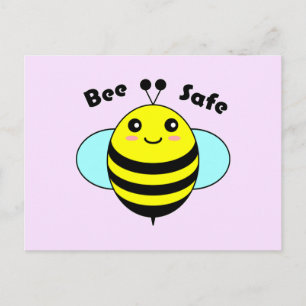 Bleib sicher 2 postkarte
