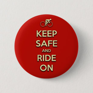 Bleib sicher und fahre weiter button