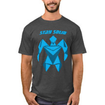 Bleib solide Futuristische Stärke T-Shirt