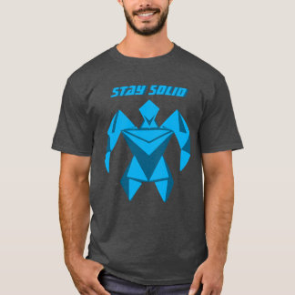 Bleib solide Futuristische Stärke T-Shirt