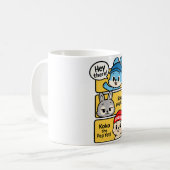 Bleib Spiellich Kaffeetasse (Vorderseite Links)