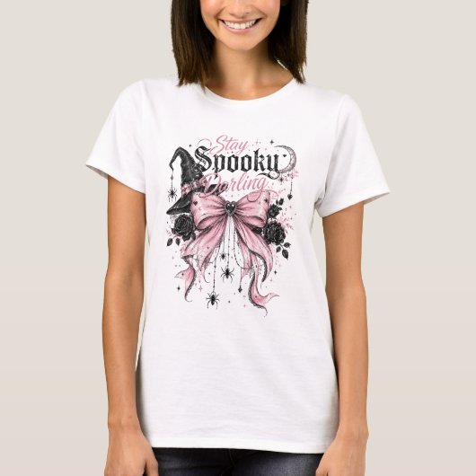 Bleib spooky, Darling Halloween T-Shirt (Vorderseite)