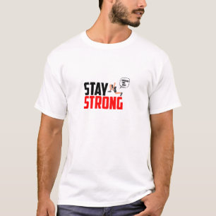 Bleib stark. Ich flüsterte meinen Quadrizeps zu. T-Shirt