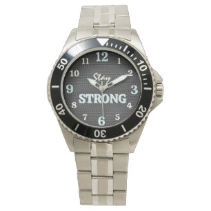 Bleib Stark Industrial Gym Armbanduhr