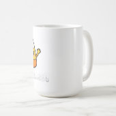 Bleib süß Candy Corn Kaffeetasse (VorderseiteRechts)