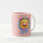 Bleib Süß  Zweifarbige Tasse (VorderseiteRechts)