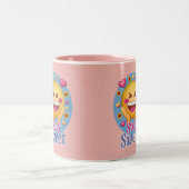 Bleib Süß  Zweifarbige Tasse (Mittel)